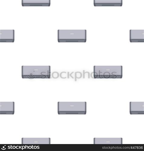 White air conditioner machine pattern seamless for any design vector illustration. White air conditioner machine pattern seamless