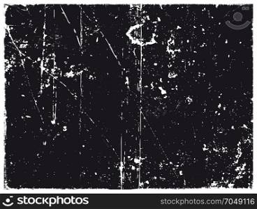 White And Black Grunge Background. Illustration of a vintage white and black grunge texture, with patterns of dirt and stains