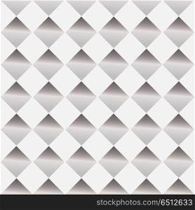 White and gray background with seamless design of patterned hole. Paper Tunnel white