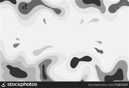 white background Abstract.Liquid multi layers color texture background. space your text topography concept design. Creative illustration for website template. Smooth surface origami.vector EPS10.