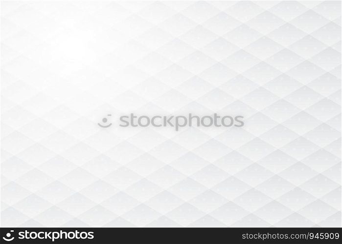 White background abstract with modern seamless.Creative graphic vector.Design cover luxury clean poster.Geometric wall simple decoration concept.Scene place for your text.Wallpaper business vector.