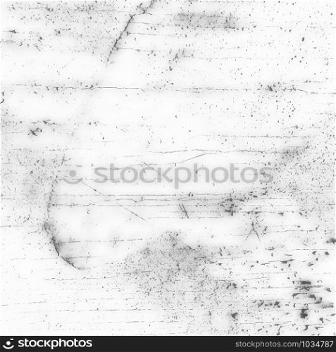 White background with aged paint and plaster on the wood texture