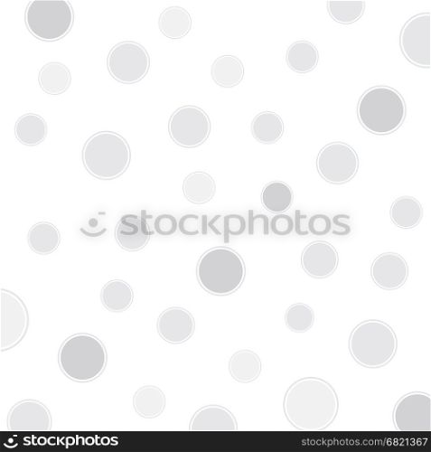 white background with circles, vector format