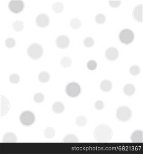 white background with circles, vector format