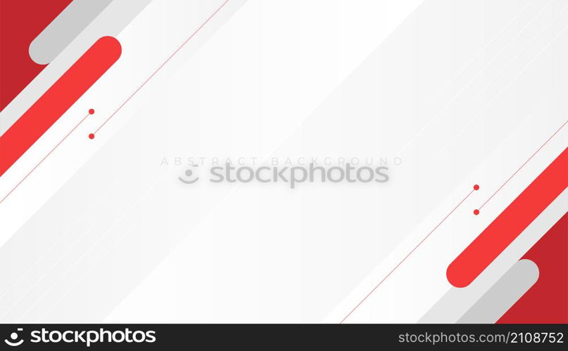 White background with red diagonal lines