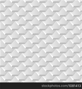 White background with seamless pattern of hexagonal tiles overlayed like fish scales