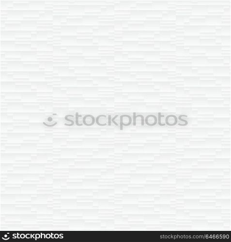 White briks or tiles wall background, vector illustration.