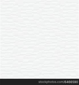 White briks or tiles wall background, vector illustration.
