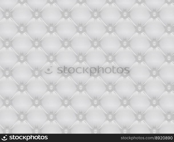 White capitone texture soft pattern vector image