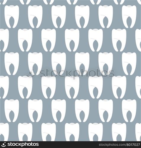 White clean teeth seamless pattern. Vetkornyj background for a dental clinic.&#xA;