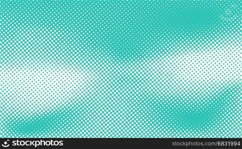 white color halftone design abstract curve shape vector on green background vector