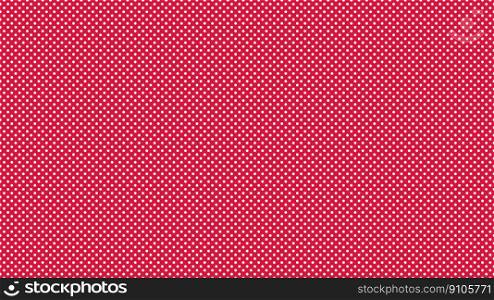 white colour polka dots pattern over crimson red useful as a background. white color polka dots over crimson red background