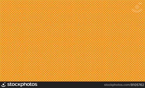 white colour polka dots pattern over dark orange useful as a background. white color polka dots over dark orange background