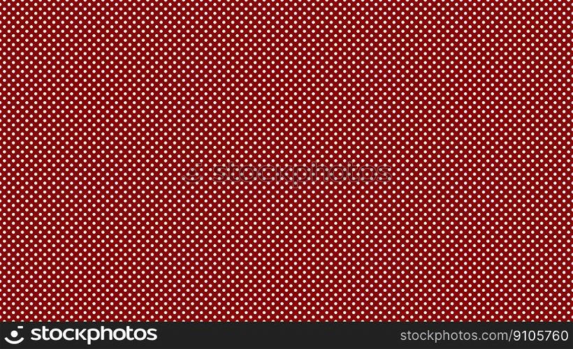 white colour polka dots pattern over dark red useful as a background. white color polka dots over dark red background