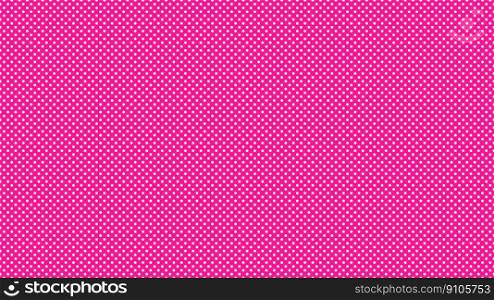 white colour polka dots pattern over deep pink useful as a background. white color polka dots over deep pink background
