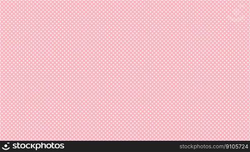 white colour polka dots pattern over light pink useful as a background. white color polka dots over light pink background