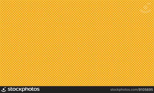white colour polka dots pattern over orange useful as a background. white color polka dots over orange background