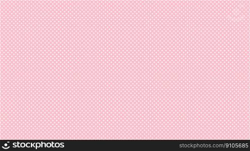 white colour polka dots pattern over pink useful as a background. white color polka dots over pink background
