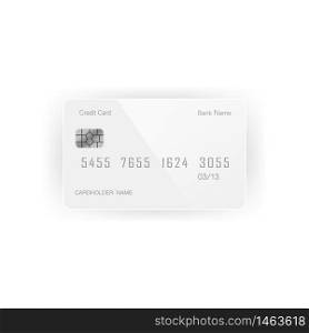 White credit or debit card icon flat on isolated white background. EPS 10 vector. Payment concept. White credit or debit card icon flat on isolated white background. EPS 10 vector. Payment concept.