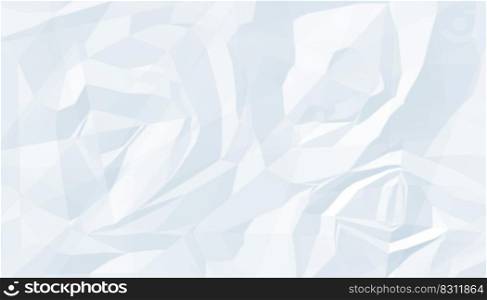 white crumpled paper texture empty background
