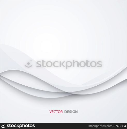 White elegant business background. Vector illustration. Paper design. White elegant business background.