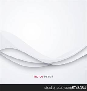 White elegant business background. Vector illustration. Paper design. White elegant business background.
