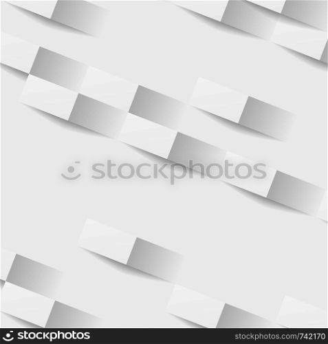 White geometric texture in flat design. Abstract background. Eps10. White geometric texture in flat design. Abstract background