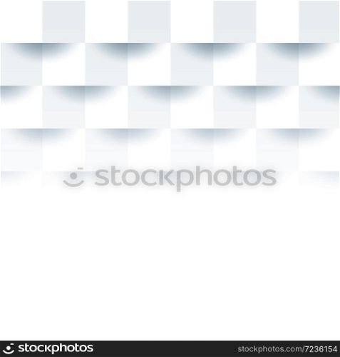 White geometric texture. Vector clean paper background. Can be used in advertising, cover design, business design, website.