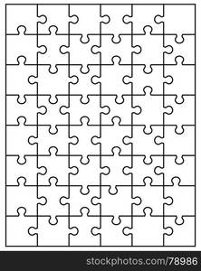 white jigsaw puzzle