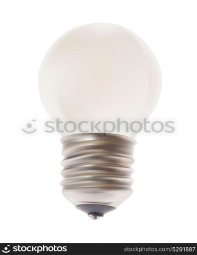 White Lamp. Vector Isolated on the Background. EPS10. White Lamp. Vector Isolated on the Background.