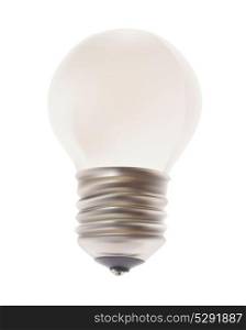 White Lamp. Vector Isolated on the Background. EPS10. White Lamp. Vector Isolated on the Background.