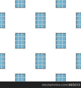 White latticed rectangle window pattern seamless flat style for web vector illustration. White latticed rectangle window pattern flat