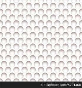 White paper background with holes and shadow effect