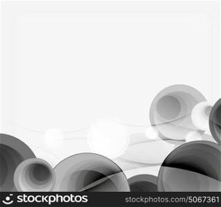 White paper circles, round shapes textured background. White paper circles, round shapes textured vector background