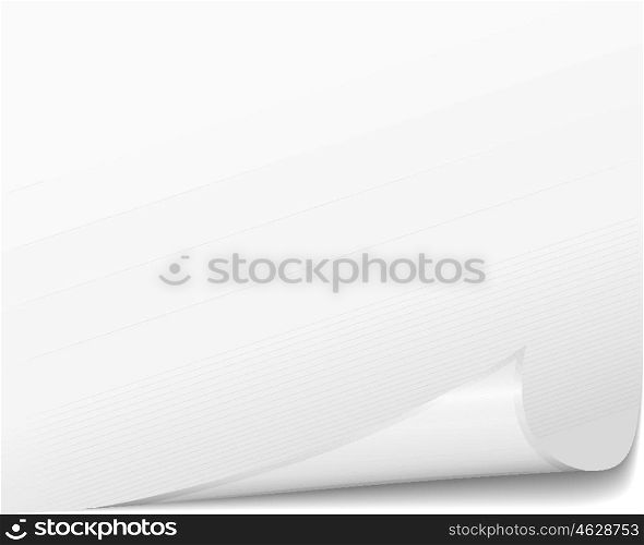 White paper corner