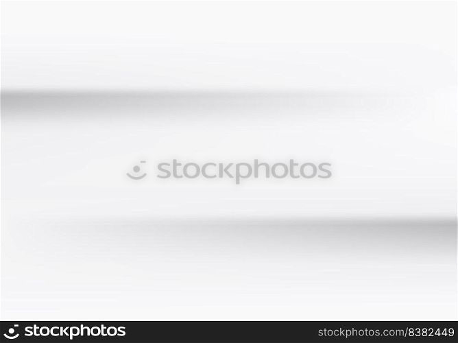White paper folded background space for your text. Vector illustration