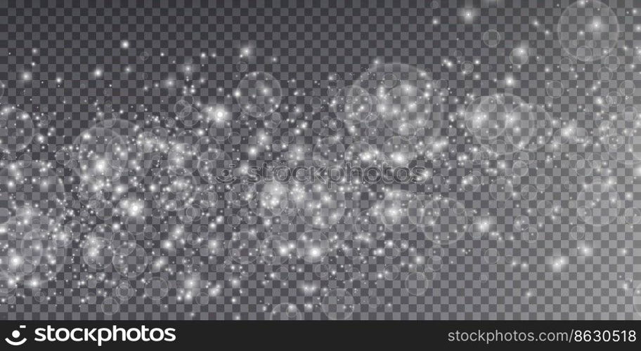 White png dust light. Bokeh light lights effect background. Christmas background of shining dust Christmas glowing light bokeh confetti and spark overlay texture for your design. White png dust light. Bokeh light lights effect background. Christmas background of shining dust Christmas glowing light bokeh confetti and spark overlay texture for your design.