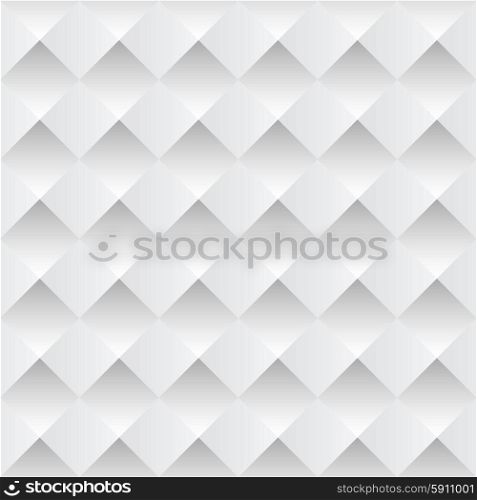 white pyramid background with seamless designs pattern