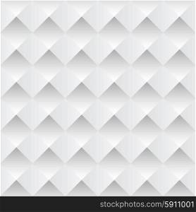 white pyramid background with seamless designs pattern