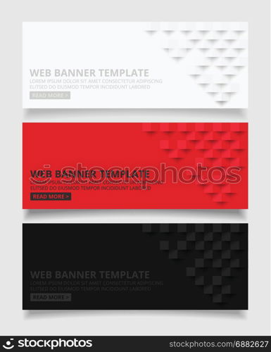 White red and black square geometric texture background Abstract square geometric texture.banner background web design for infographics business finance.