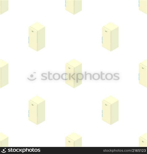 White refrigerator pattern seamless background texture repeat wallpaper geometric vector. White refrigerator pattern seamless vector