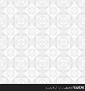 White Seamless Pattern Vector Illustration