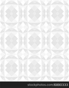 White Seamless Pattern Vector Illustration