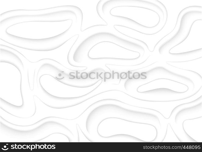 White Spotted Perforated Background