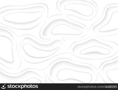 White Spotted Perforated Background