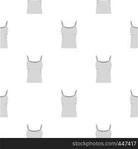 White woman tank top pattern seamless for any design vector illustration. White woman tank top pattern seamless