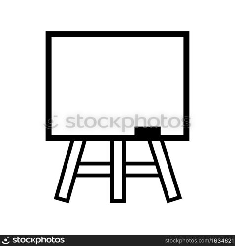 Whiteboard school icon