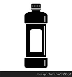 Whiteness bottle icon. Simple illustration of whiteness bottle vector icon for web design isolated on white background. Whiteness bottle icon, simple style