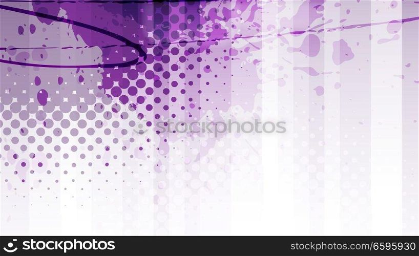 Wide format abstract grunge background. Vector EPS10 without gradient with transparency. Place for text. Paint splashes theme. Background for presentation, business card. Digitally wallpaper.. abstract grunge background, vector