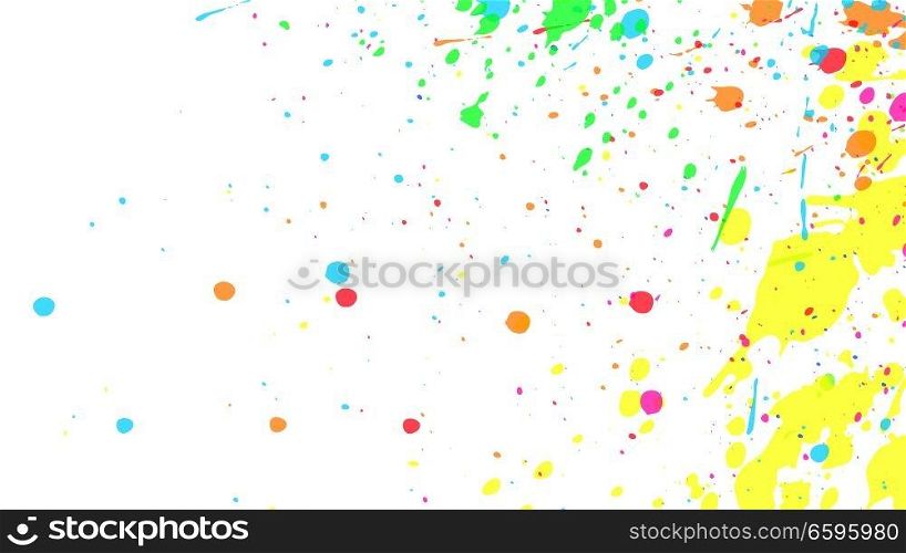 Wide format abstract grunge background. Vector EPS10 without gradient with transparency. Place for text. Paint splashes theme. Background for presentation, business card. Digitally wallpaper. 16 : 9. abstract grunge background, vector